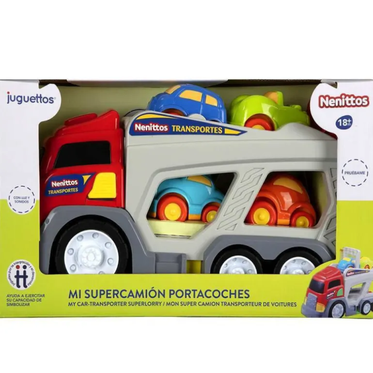 Nenittos Mi Súper Camión Portacoches