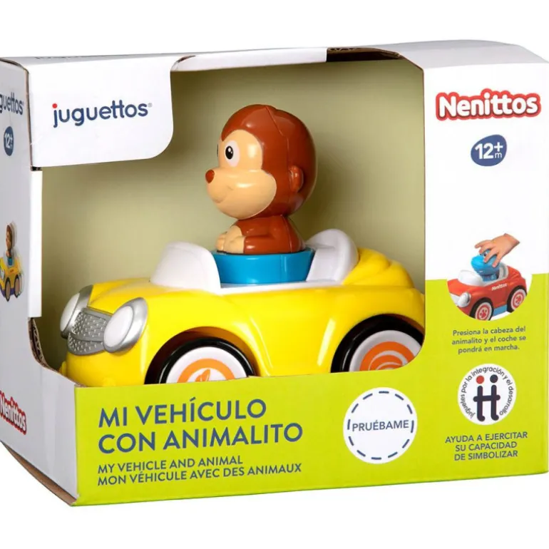 Nenittos Mi Vehículo con Animalito Varios Modelos