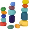Nenittos Piedras de Madera Apilables 16 Piezas