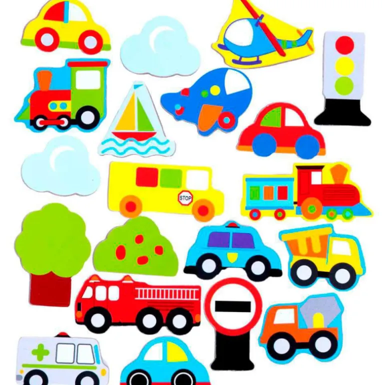 Nenittos Piezas Magnéticas de Madera 4 Varios Modelos