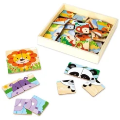 Nenittos Puzzles Magnéticos Selva 36 Piezas