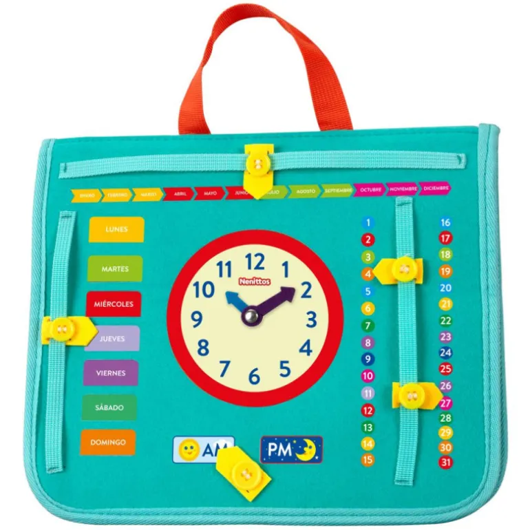 Nentitos Libro Sensorial de Fieltro