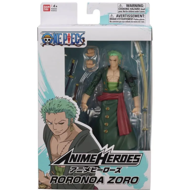 One Piece Figura Roronoa Zoro Anime Heroes