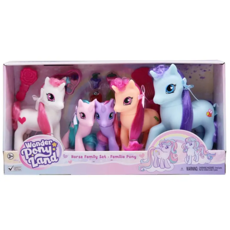 Pack 5 Unicornios con Accesorios