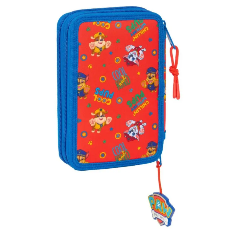 Paw Patrol Cool Plumier Doble Pequeño 29 Piezas