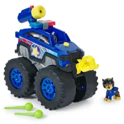 Paw Patrol Rescue Wheels Power Haulin Rescue Cruiser Camión con Luces y Sonidos y Figura Chase