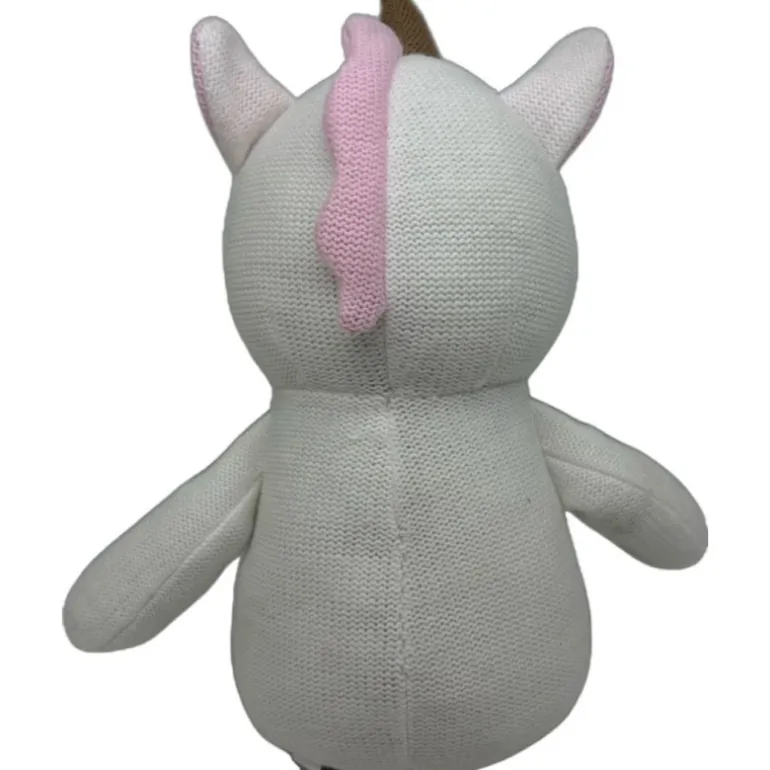 Peluche Unicornio Tejido 24 cm