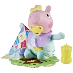 Peppa Pig Evi Gruñidos y Abrazos Muñeca Interactiva