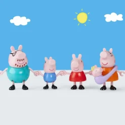 Peppa Pig Pack 5 Figuras Peppa y su Familia de 5