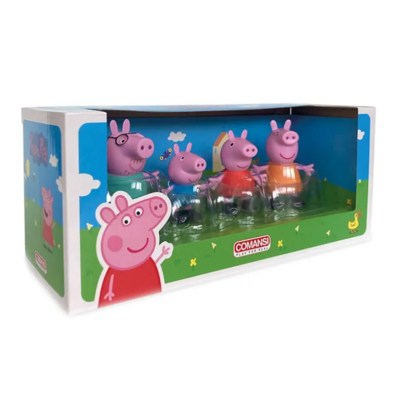 Peppa Pig Set Colección 4 Figuras