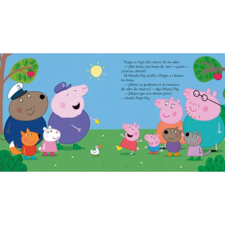 Peppa Pig Un Cuento y a Dormir. Peppa y las Botas de Oro