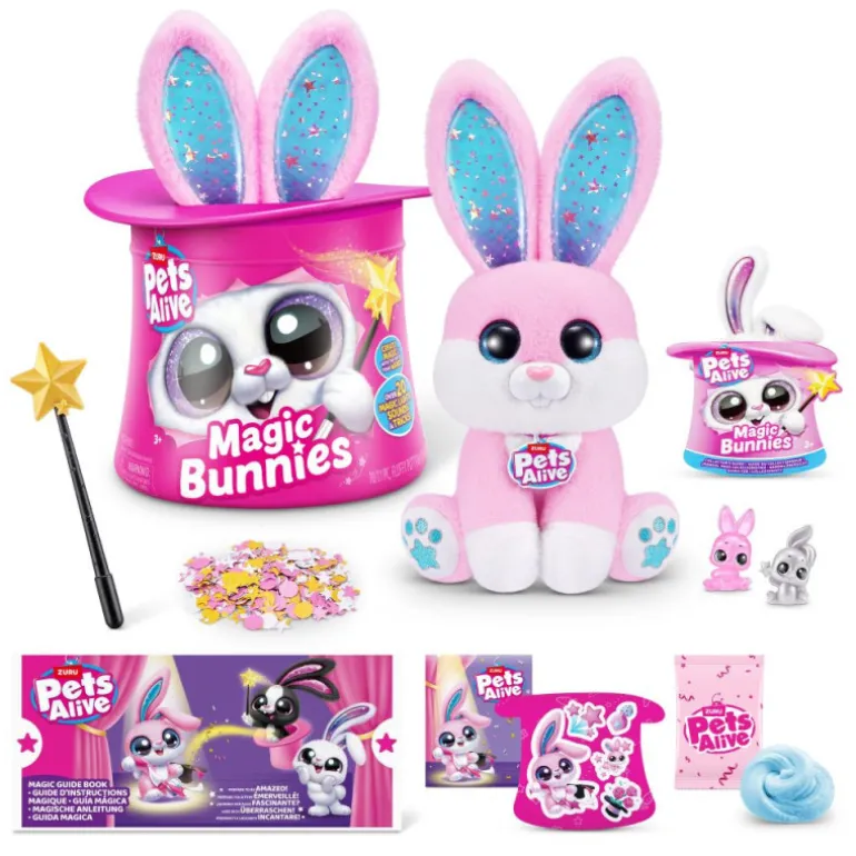 Pets Alive Magic Bunnies Conejo Interactivo Varios Modelos