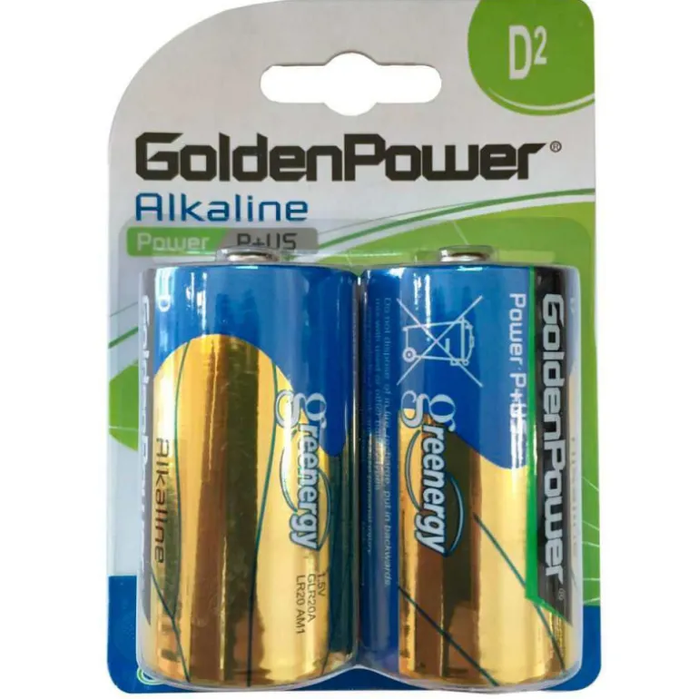 Pila Alcalina Ecológica LR20 en Blister