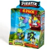 Piratix Crazy Jungle 4 Pack Varios Modelos