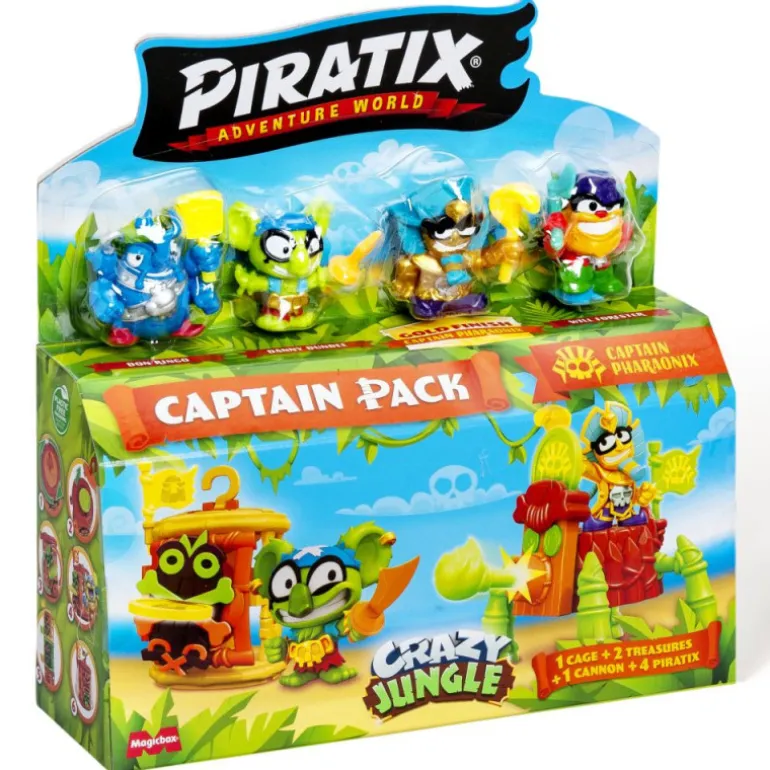 Piratix Crazy Jungle Captain Pack Varios Modelos