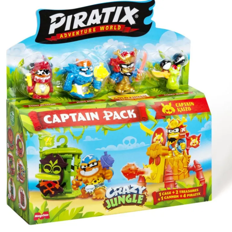 Piratix Crazy Jungle Captain Pack Varios Modelos