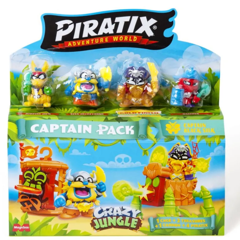 Piratix Crazy Jungle Captain Pack Varios Modelos