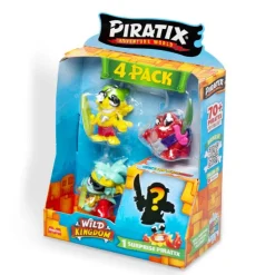 Piratix Wild Kingdom Pack 4 Figuras Varios Modelos
