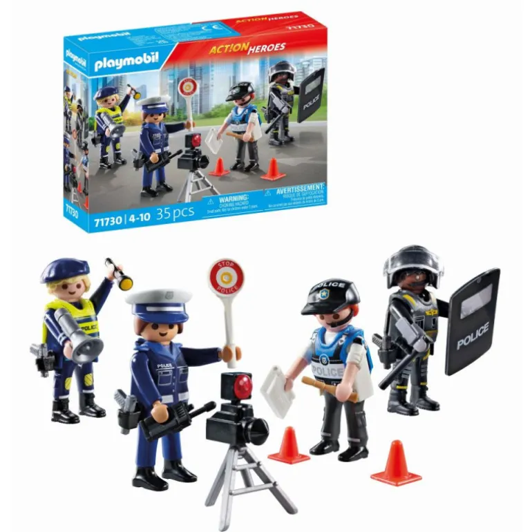 PLAYMOBIL Action Heroes Set de Figuras - 71730