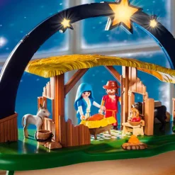 PLAYMOBIL Christmas Belén con Luz - 9494