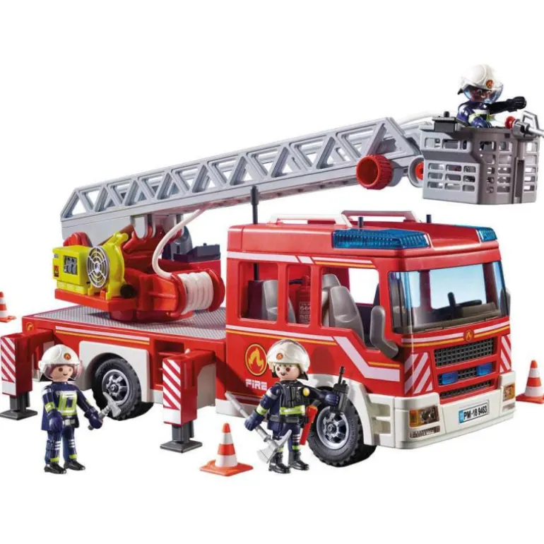 PLAYMOBIL City Action Camión de Bomberos con Escalera - 9463