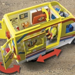 PLAYMOBIL City Life Ambulancia con Luz y Sonido - 71202