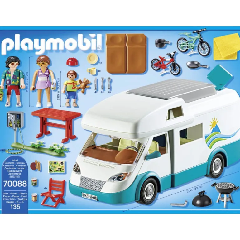 PLAYMOBIL Family Fun Caravana de Verano - 70088