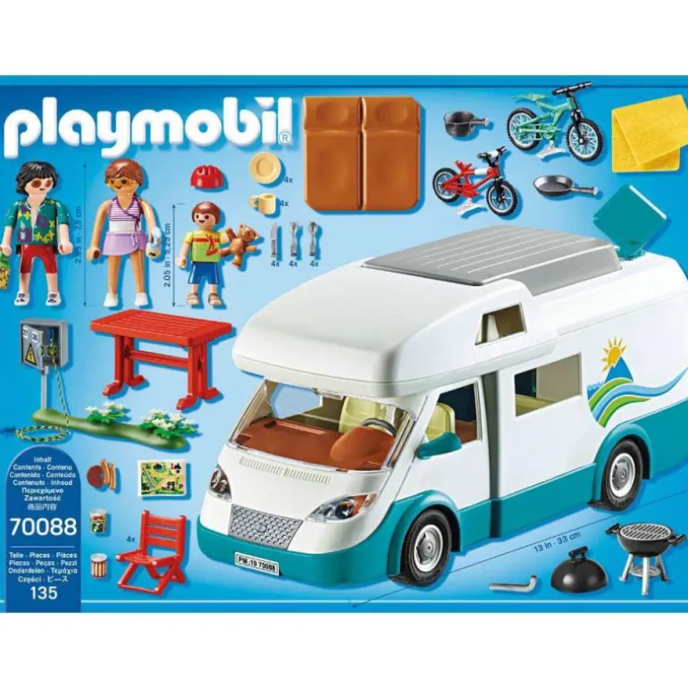 PLAYMOBIL Family Fun Caravana de Verano - 70088