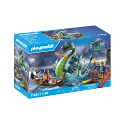 PLAYMOBIL Héroes Vikingos con Monstruo Marino - 71830