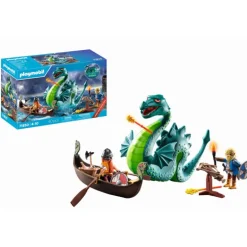 PLAYMOBIL Héroes Vikingos con Monstruo Marino - 71830
