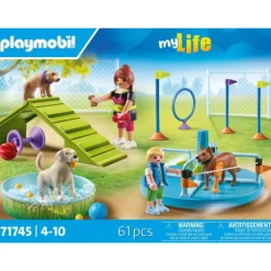 PLAYMOBIL My Life Parque para Perros - 71745
