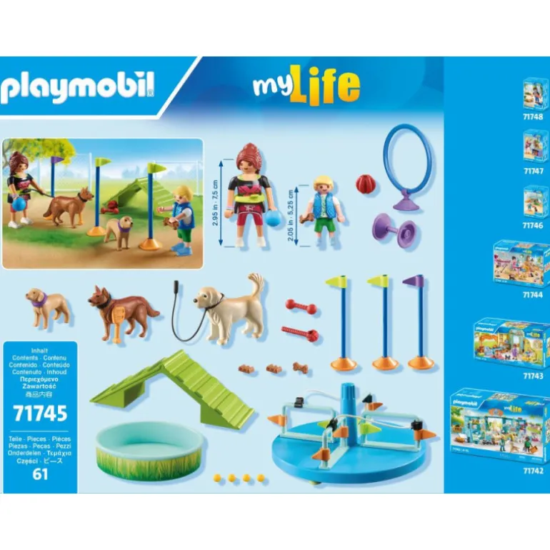 PLAYMOBIL My Life Parque para Perros - 71745