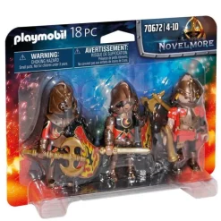 PLAYMOBIL Novelmore Set de 3 Bandidos de Burnham - 70672