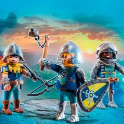 PLAYMOBIL Novelmore Set de 3 Caballeros - 70671