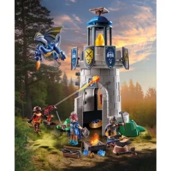 PLAYMOBIL Novelmore Torre De Caballeros Con Herrero Y Dragón - 71483