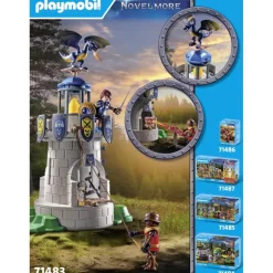 PLAYMOBIL Novelmore Torre De Caballeros Con Herrero Y Dragón - 71483