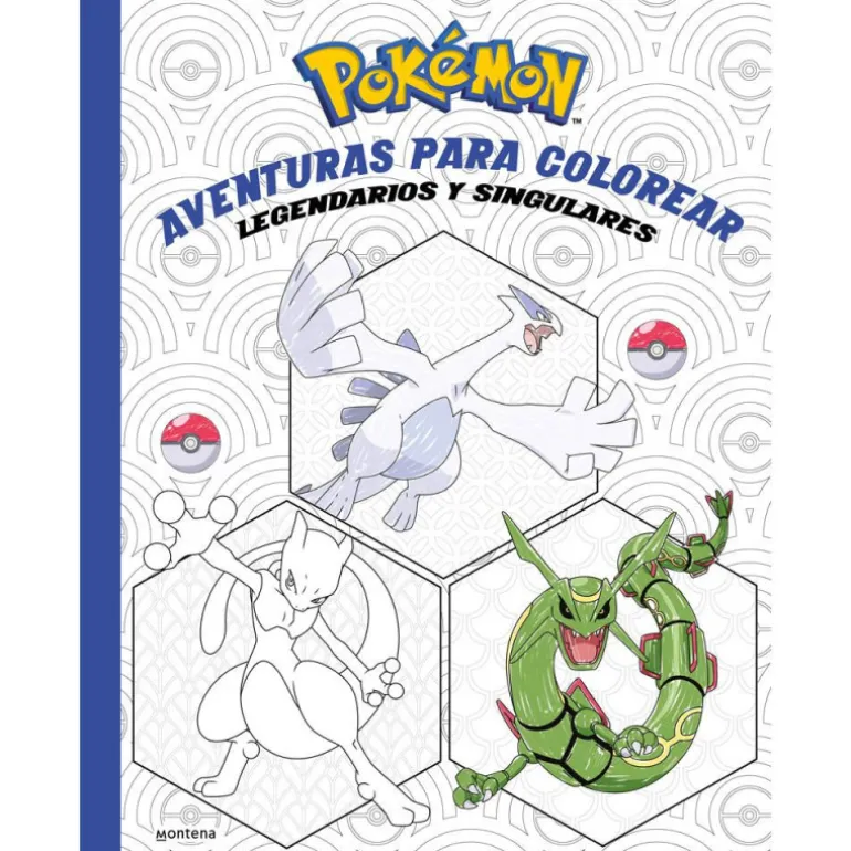Pokémon Aventuras para Colorear Legendarios y Singulares
