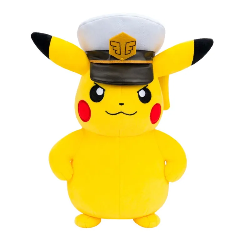 Pokémon Peluche Capitán Pikachu 20 cm