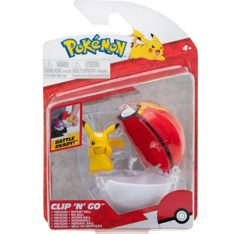 Pokémon Pokeball Clip N Go Varios Modelos