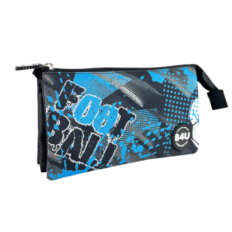 Portatodo Triple Calcio Azul