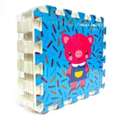 Puzzle Gomaespuma Animales 9 Piezas