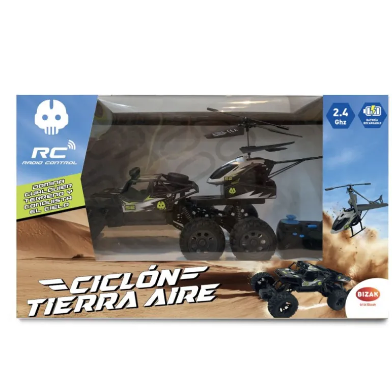 Radio Control Ciclón Tierra Aire