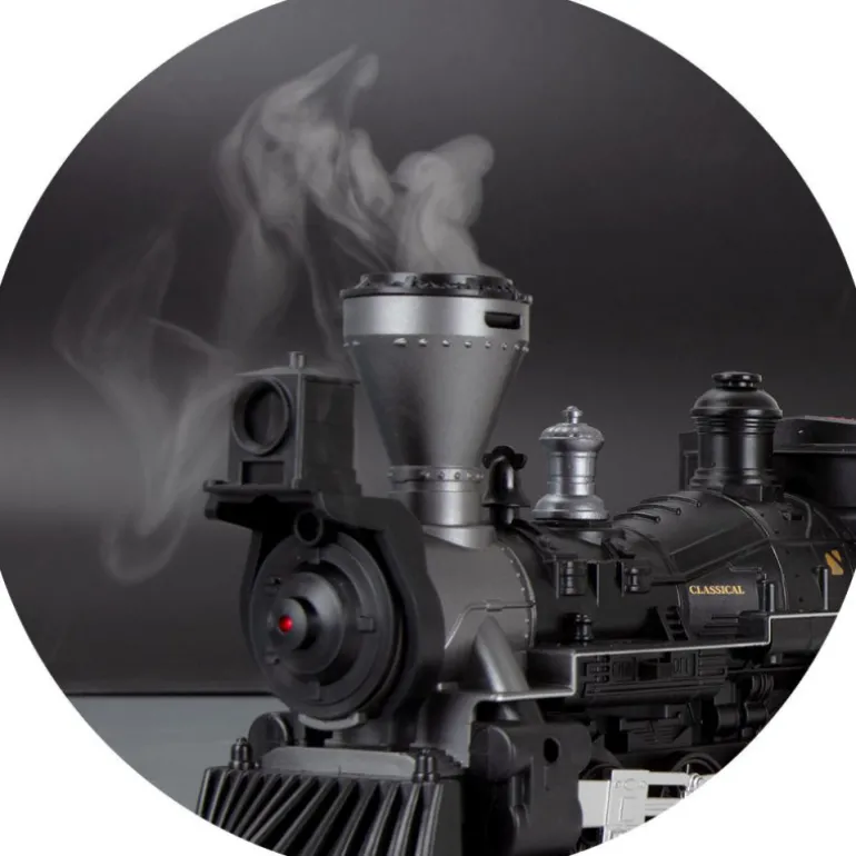 Radio Control Tren con Sonido, Luz y Humo