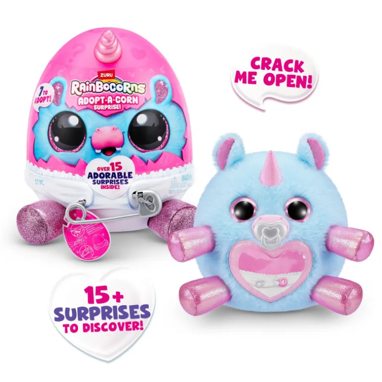 Rainbocorns Adopt- A- Corns Surprise Peluche Bebé Varios Modelos