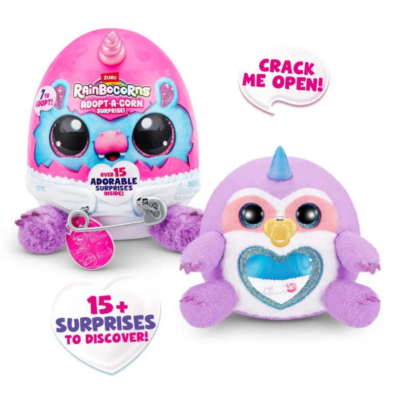 Rainbocorns Adopt- A- Corns Surprise Peluche Bebé Varios Modelos