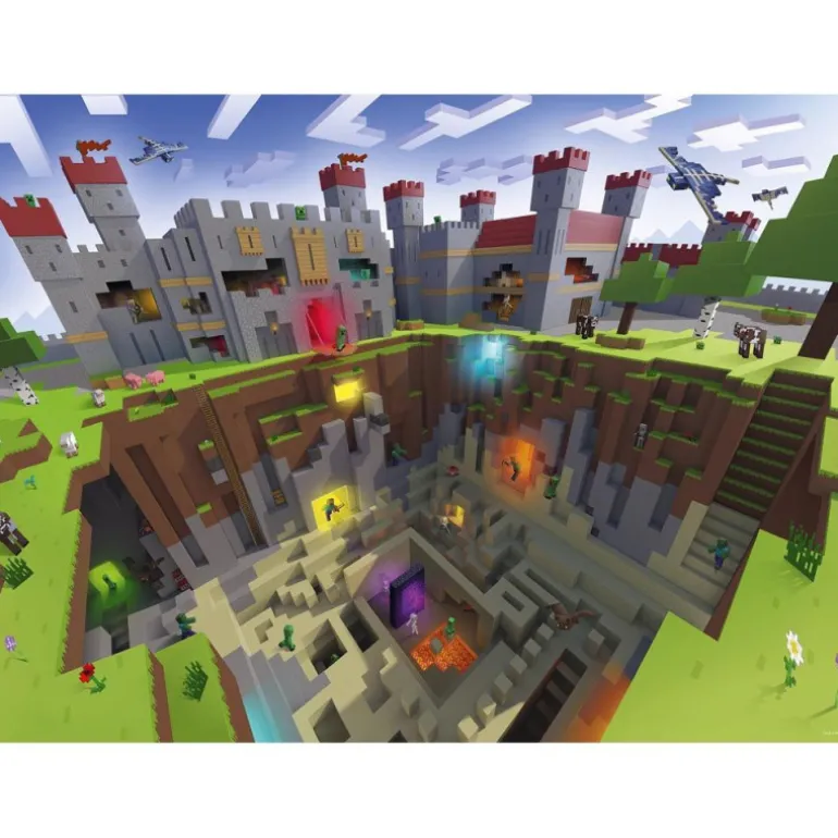 Ravensburger Puzzle 300 Piezas XXL Minecraft