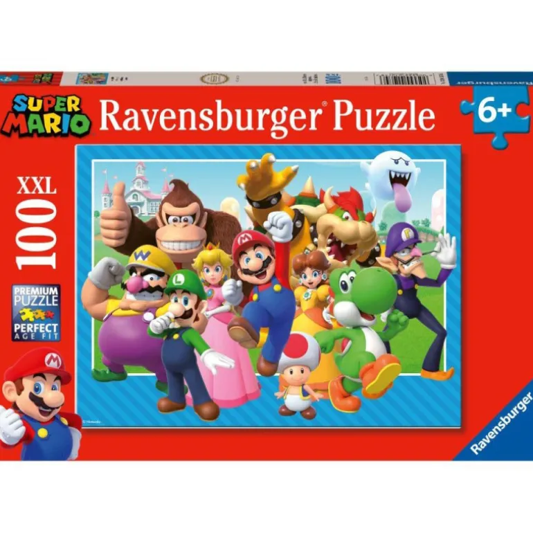 Ravensburger Puzzle 100 Piezas XXL Super Mario