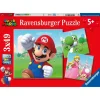 Ravensburger Puzzle 3 x 49 Piezas Super Mario