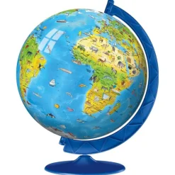 Ravensburger Puzzle 3D 180 Piezas Globo Terráqueo Nueva Edición
