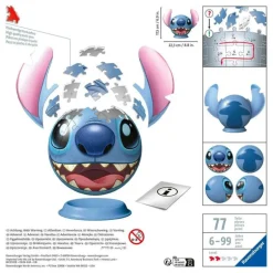 Ravensburger Puzzle 3D Disney Stitch con Orejas